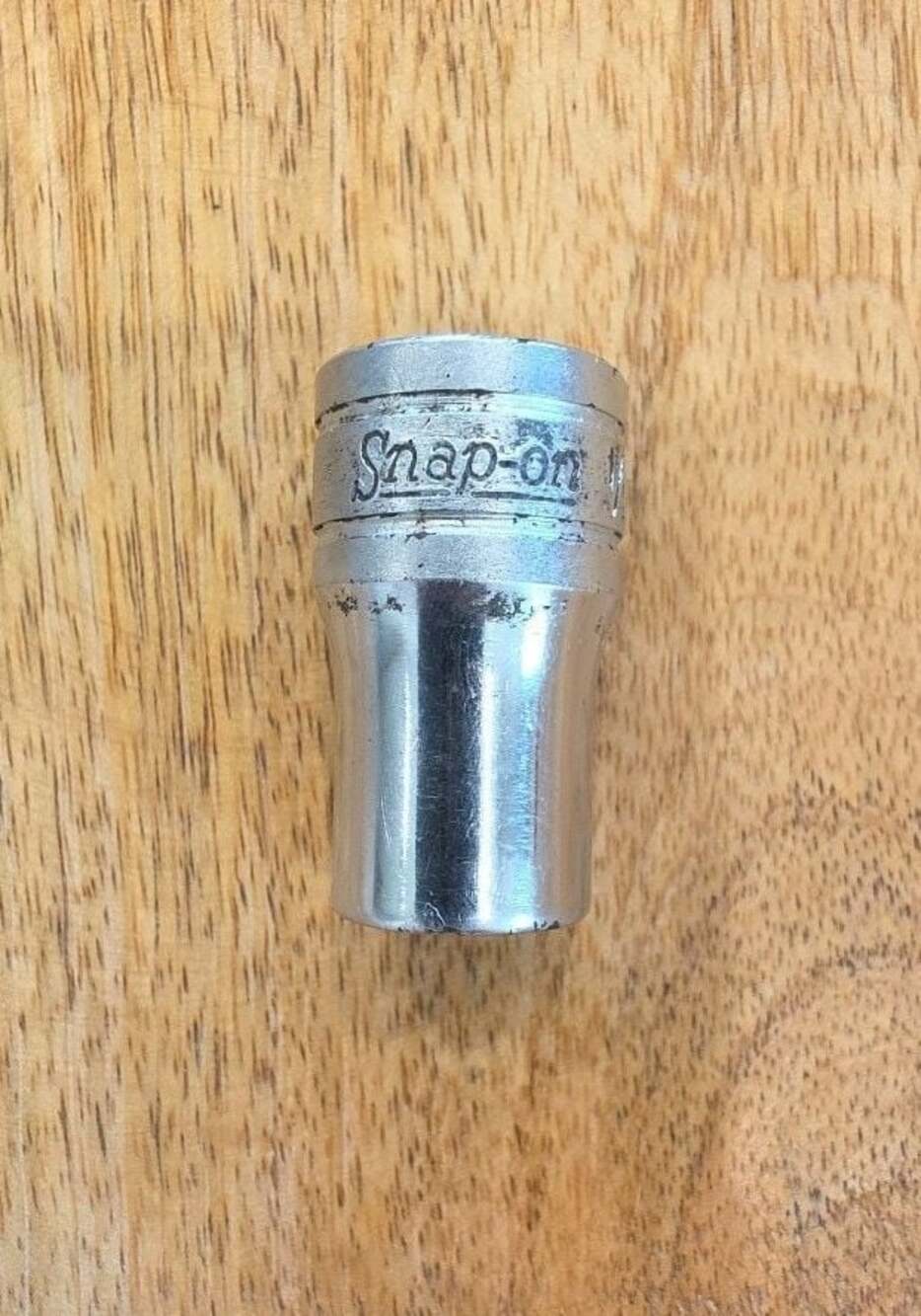 Snap-on SW-161 1/2" Drive 1/2" Chrome Finish 12 Point Shallow Socket